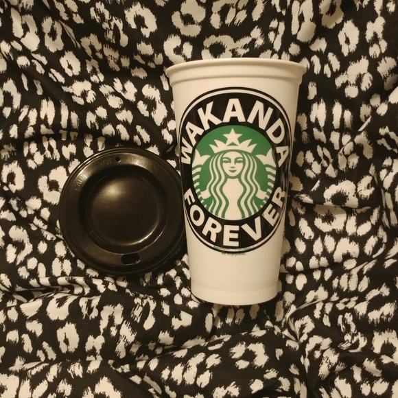 Custom Black Panther cup - Picture 2 of 5